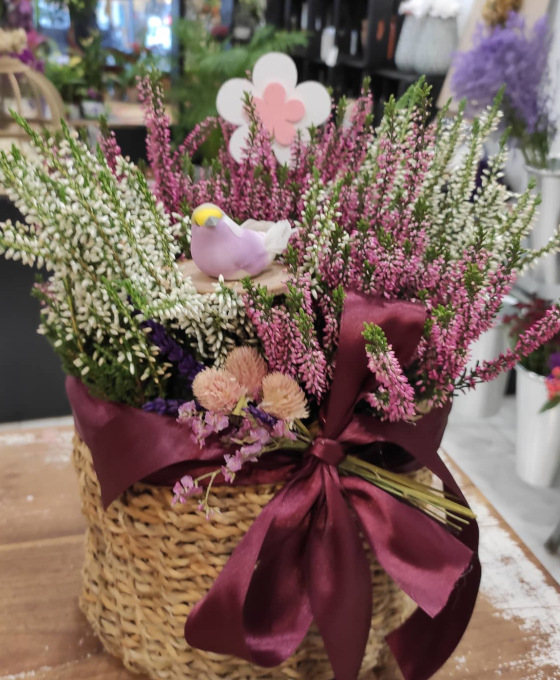 Cesta de Flores de regalo